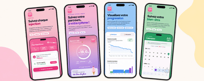 Gaby GLP1 – application mobile de suivi des traitements GLP-1 - Application mobile