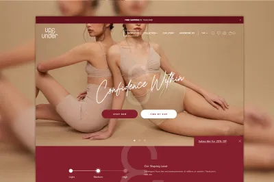 UP & UNDER - E-commerce