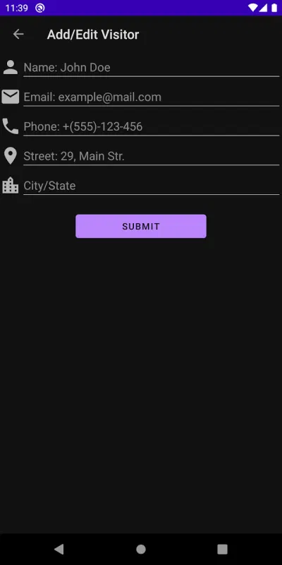 QwikReg - Application mobile