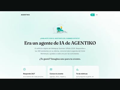 Agente de IA para el Wallapop Summer Offsite 2026 - Artificial Intelligence