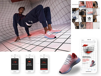 Adidas Deerupt Expérience - Innovación