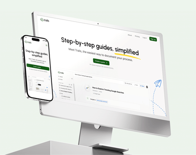 Trails: Simplifying Step-by-Step Process Documentation - Web Applicatie
