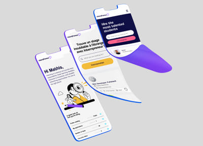 Internpreneur - Global Intern Matching - Website Creation