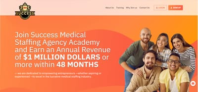 Healthcare E-Learning Website Design & Development - SEO