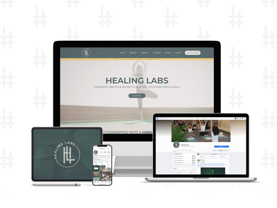 Health and Wellbeing Studio Launch - Website Creation