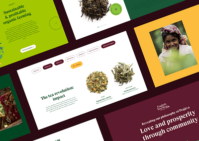 English tea shop | Identité, site et réseaux - Community Management