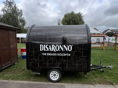 Disaronno – Design & production d’un trailer événementiel brandé - Print