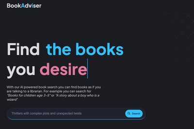 BookAdviser.ai - AI Proof-of-Concept - Software Entwicklung