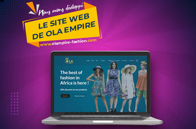 Ola Empire - Création de site internet
