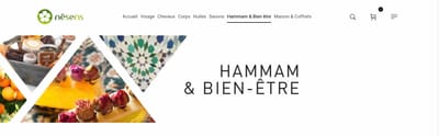 Création site E.commerce "NESENS" - Design & graphisme