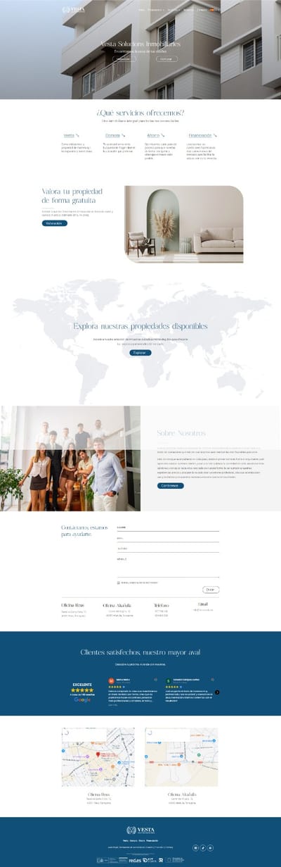 INMOVESTA - Website Creation