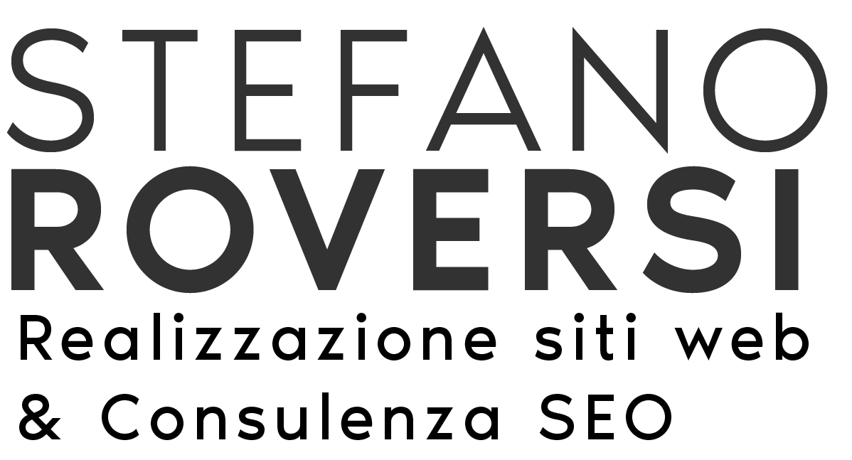 Stefano Roversi - Web Designer | Consulente SEO | Freelance