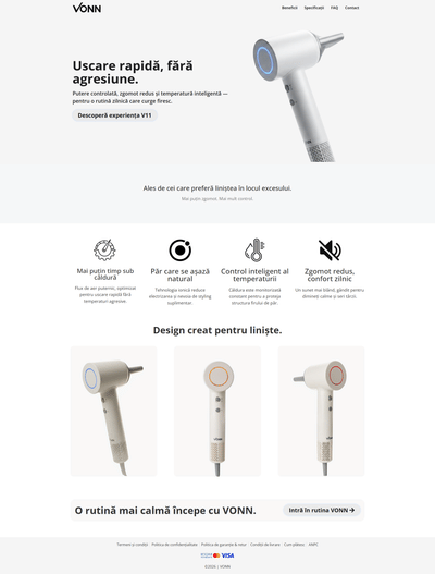 Website For Here Dreyer - Création de site internet