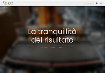 Kaire Automation: sito web vetrina - Creazione di siti web