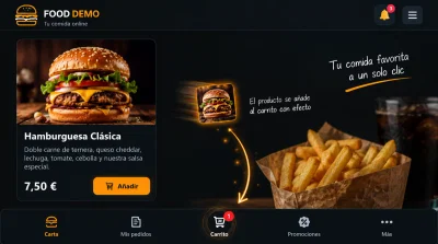 Sistema de pedidos online para restaurantes - Aplicación Web