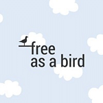 Free as a Bird Design logo