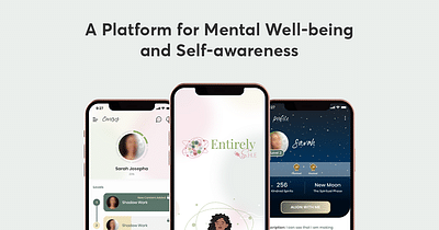 Mental Well-being Focused Digital Solution - Application mobile