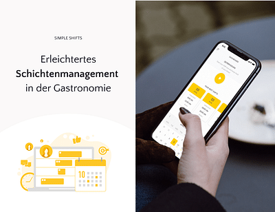Einfacheres Schichtmanagement für die Gastronomie - Produkt Management