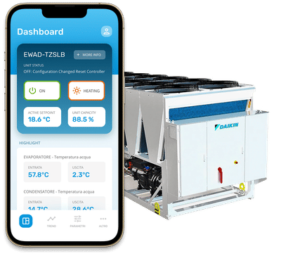 ANCHE L'HVAC INDUSTRIALE DIVENTA SMART - Mobile App