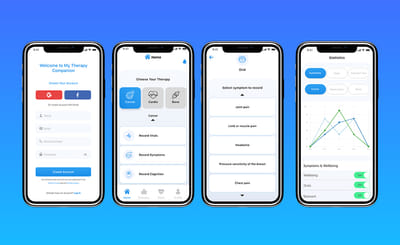My Therapy Companion – Symptom Tracker App - Application mobile