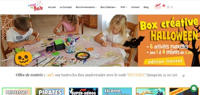 Il était une box - Ergonomie (UX/UI)