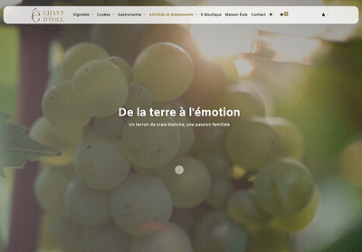 Le domaine du chant d'Eole - E-commerce