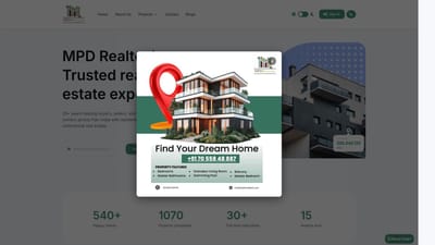 Integrated Real Estate Business Management Platform - Creación de Sitios Web