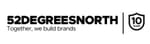 52 Degrees North Graphic Design Limited logo