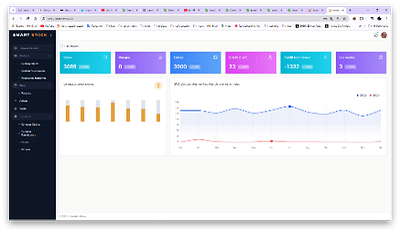 Application de gestion des ventes, achats et stocks - Application web