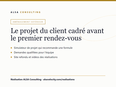 Le projet du client cadré avant le premier rendez-vous - Création de site internet