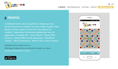 Conception d’un site vitrine pour une application - Création de site internet
