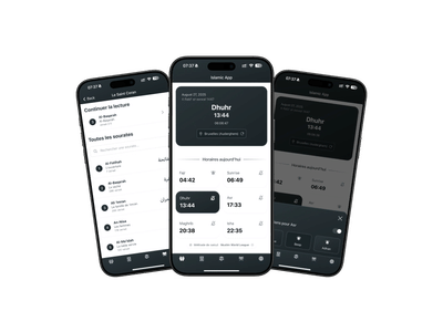 Islamic App - Application mobile