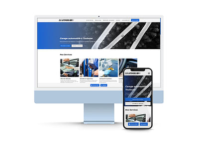 SLK Automobile - Création de site internet