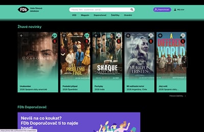 16-Year-Old Film Database Rebuilt in 6 Months - Application web