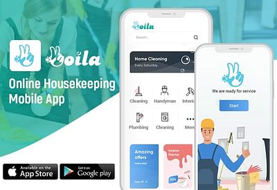 Voila - Online Housekeeping Mobile App