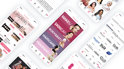 Celebrities Cart Application. #1 Make up platform - Mobile App
