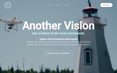 Another Vision - Création de site internet
