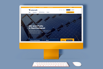 B2B-Shop für erneuerbare Energien - E-Commerce