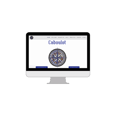Site web Caboulot - Groupe de chants de marins - Webseitengestaltung