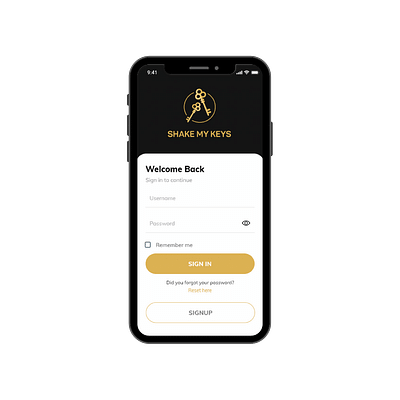 Mobile App for Concierge - Ergonomie (UX/UI)
