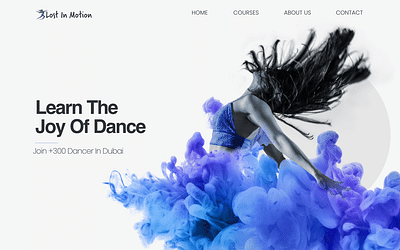 Lost In Motion - Website Creation