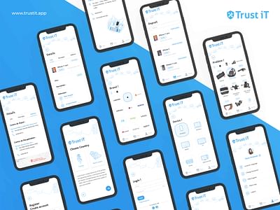 TrustiT - Ergonomie (UX/UI)