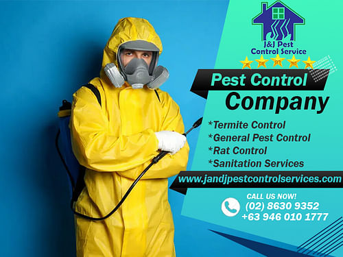 The J&J Pest Control Services at Manila cover