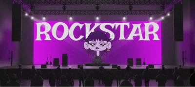 Site web et charte graphique Rockstar - Website Creation