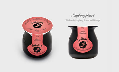 Delicari- Yougurts & Ice creams - Diseño Gráfico