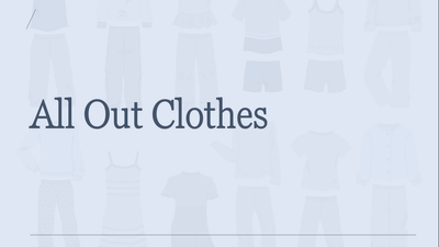 App móvil | All Out Clothes - Aplicación Web