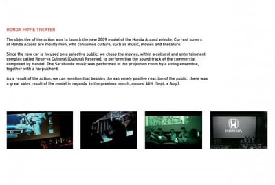 MOVIE THEATRE - Publicidad