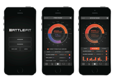 BattleFit Mobile App - Website Creation