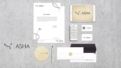My ASHA branding - Grafikdesign