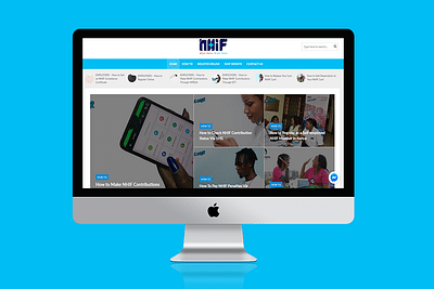 The NHIF Blog - Graphic Design